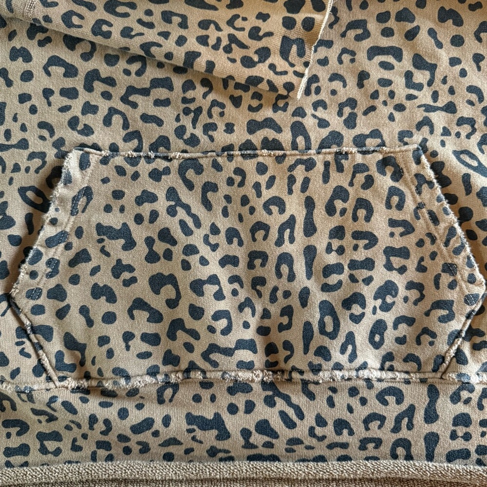 Nili Lotan Women’s Janie Leopard Print Hoodie - Small - Picture 4 of 6